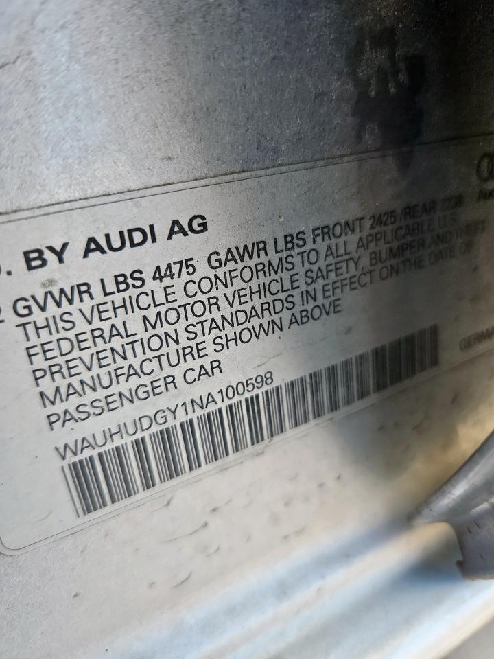 AUDI A3 PREMIUM PLUS