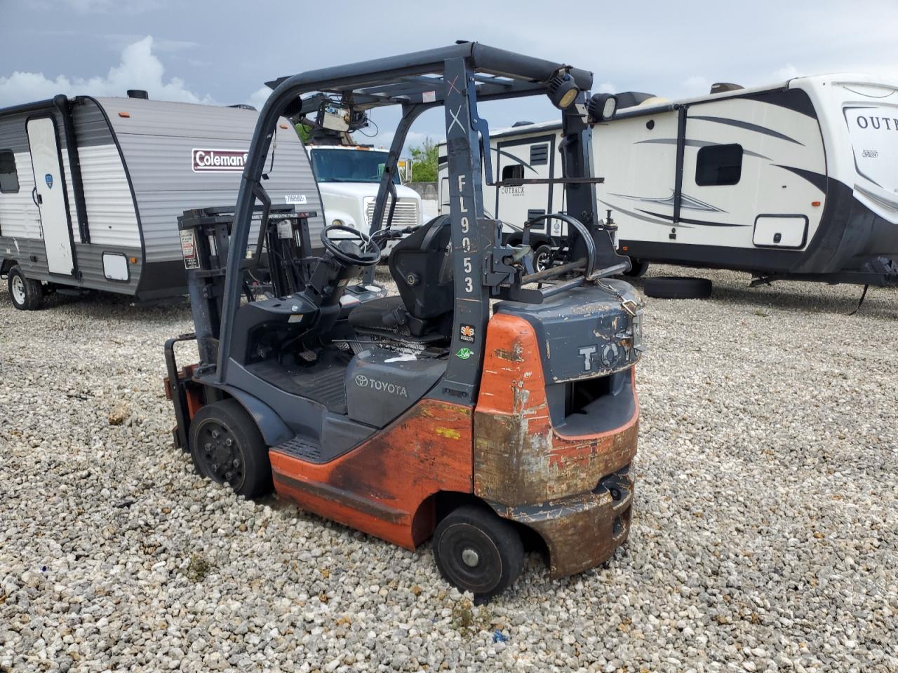 Lot #3308632493 2014 TOYT FORKLIFT