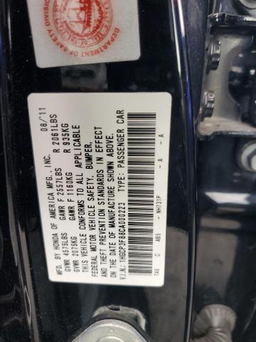 2012 HONDA ACCORD EXL #3254547173