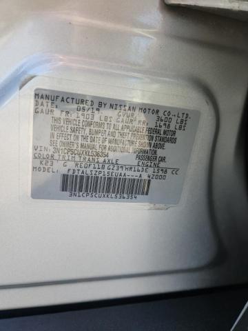 2019 NISSAN KICKS S - 3N1CP5CUXKL536354