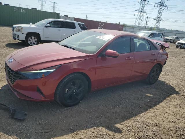 2022 HYUNDAI ELANTRA BLUE KMHLM4AJ6NU023245