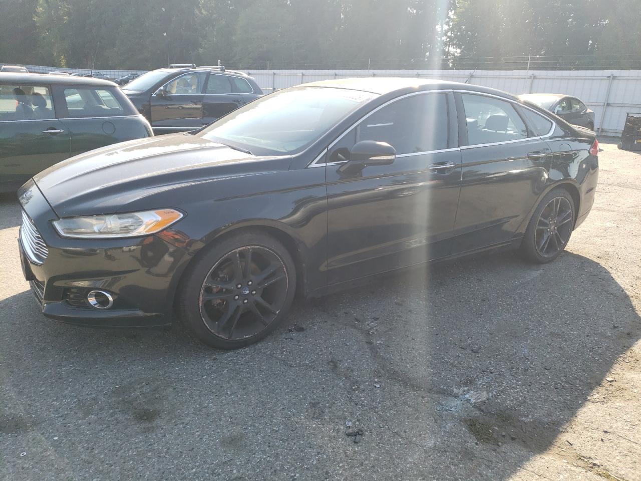 Lot #3311640224 2013 FORD FUSION TIT