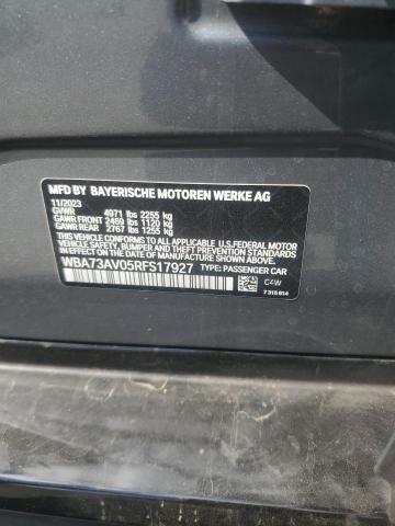 2024 BMW 430XI GRAN WBA73AV05RFS17927