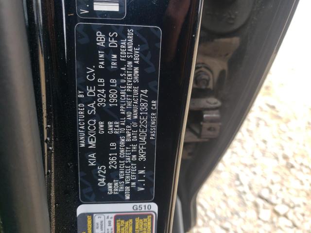 2025 KIA K4 EX 3KPFU4DE2SE138774