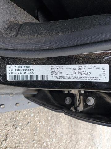 2022 RAM 1500 LARAMIE 1C6SRFJT0NN439775