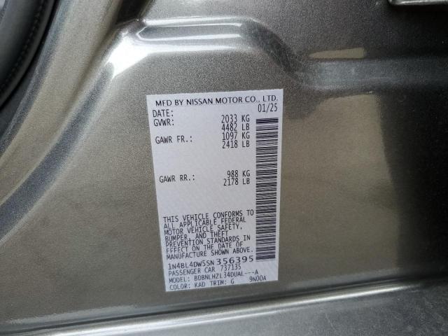 2025 NISSAN ALTIMA SV 1N4BL4DW5SN356395