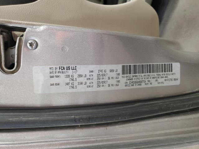 2017 DODGE GRAND CARA 2C4RDGBG0HR687724