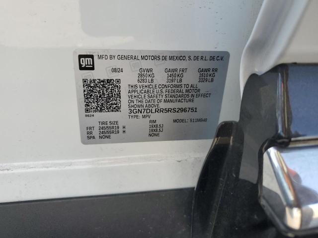 2024 CHEVROLET EQUINOX 2LT 3GN7DLRR5RS296751