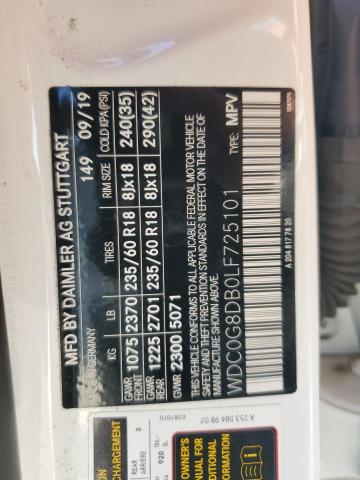 2020 MERCEDES-BENZ GLC 300 WDC0G8DB0LF725101