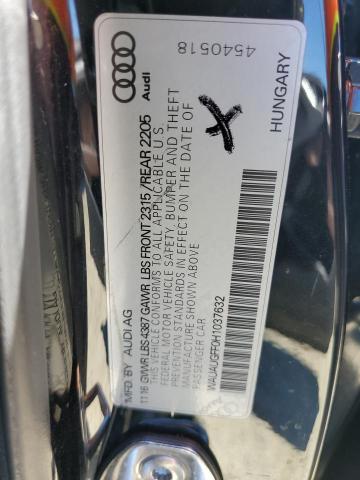 2017 AUDI A3 PREMIUM WAUAUGFF0H1037632