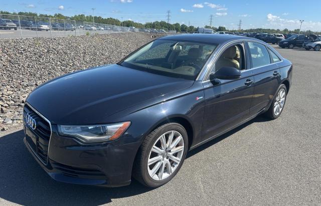 AUDI A6 PREMIUM 2014 blue sedan 4d gas WAUFGAFC4EN072436 photo #3