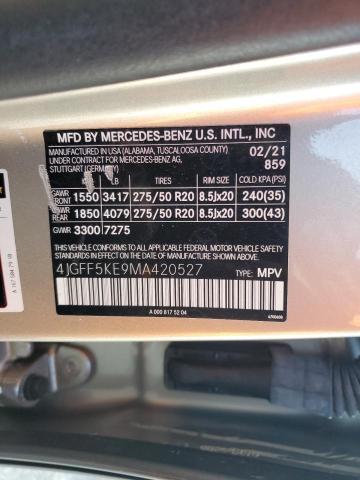 2021 MERCEDES-BENZ GLS 450 4M - 4JGFF5KE9MA420527