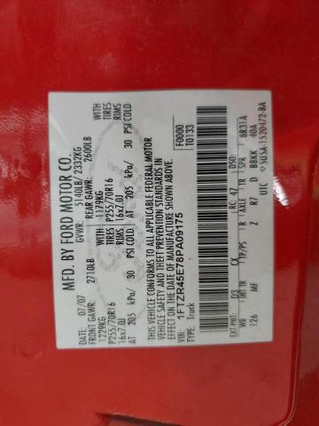 2008 FORD RANGER SUP #3280373953