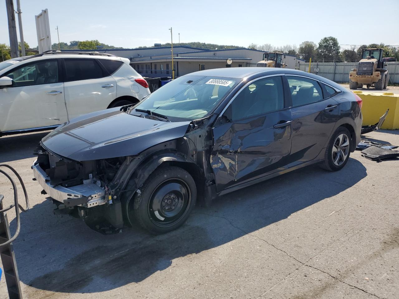 Lot #3304548439 2019 HONDA CIVIC LX