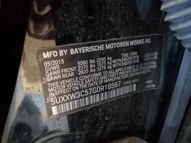 2016 BMW X4 XDRIVE2 - 5UXXW3C57G0R18567