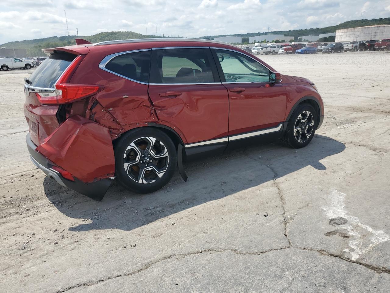 Lot #3302787924 2018 HONDA CR-V TOURI