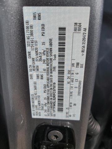 2024 FORD F150 LARIA - 1FTFW5L52RFC07819