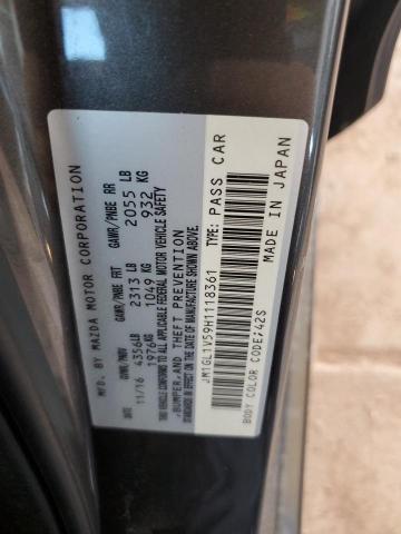 2017 MAZDA 6 TOURING - JM1GL1V59H1118361