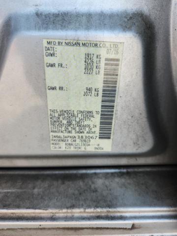 2016 NISSAN ALTIMA 2.5 1N4AL3APXGN383067