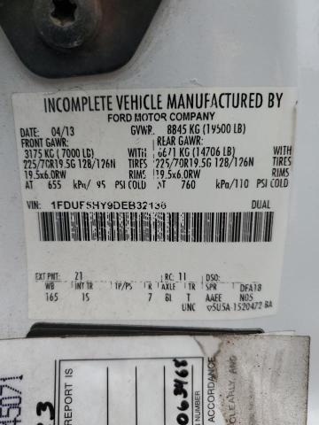 2013 FORD SUPER DUTY F-450 W/D #3276362764
