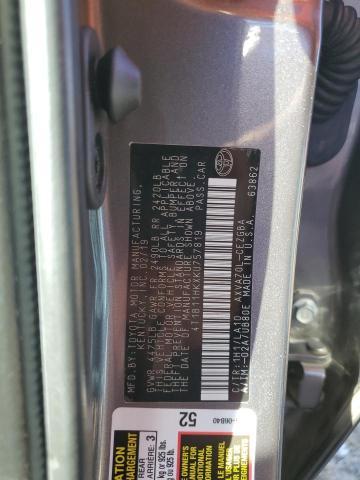 2019 TOYOTA CAMRY L 4T1B11HKXKU757819