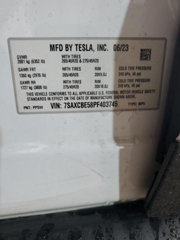 2023 TESLA MODEL X #3301809357