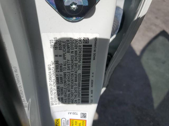 2024 HONDA CIVIC TOUR 2HGFE1F98RH300029