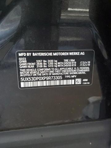 2023 BMW X3 XDRIVE3 - 5UX53DP0XP9R73305