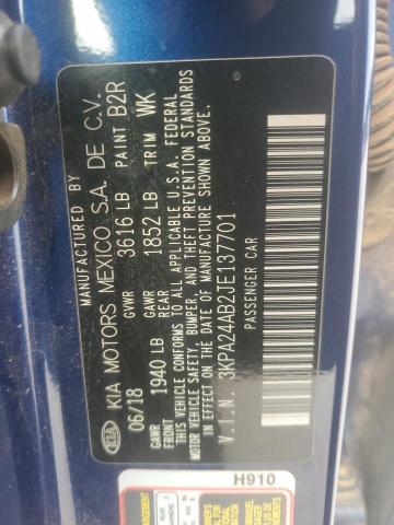 2018 KIA RIO LX - 3KPA24AB2JE137701