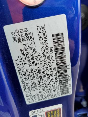 2022 ACURA RDX A-SPEC 5J8TC2H6XNL015329