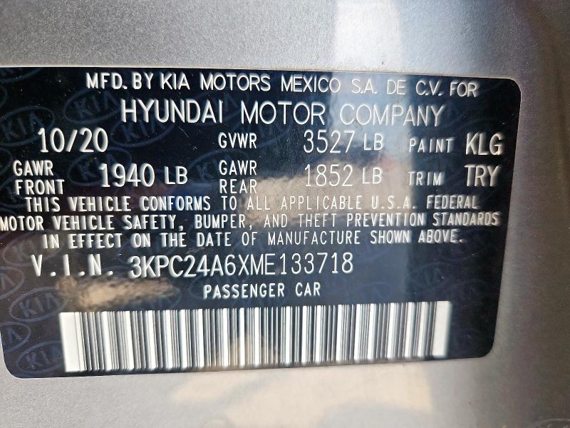 2021 HYUNDAI ACCENT SE - 3KPC24A6XME133718