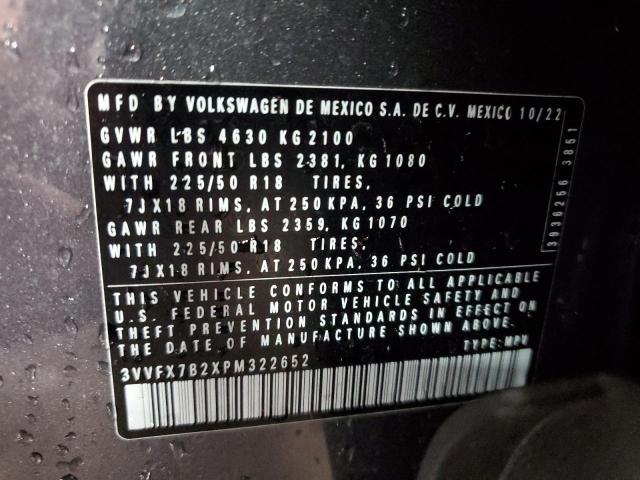 2023 VOLKSWAGEN TAOS S #3283987798