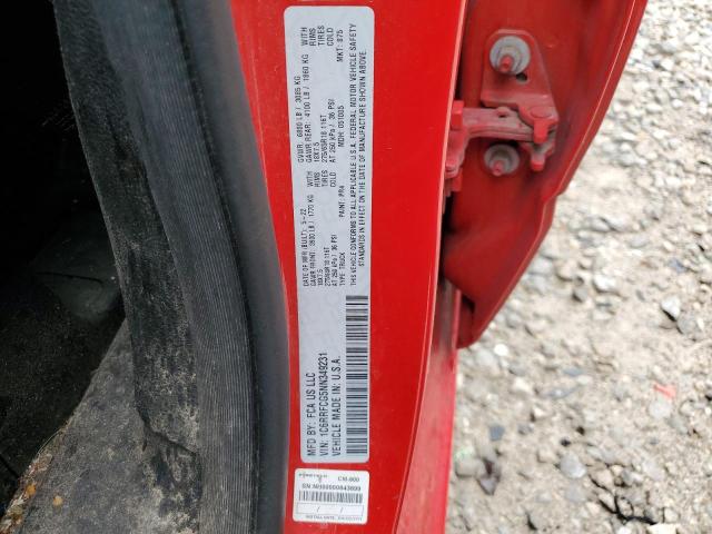 2022 RAM 1500 TRADE 1C6RRFCG5NN349231