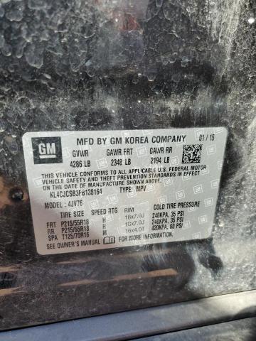 2015 BUICK ENCORE KL4CJCSB3FB138164