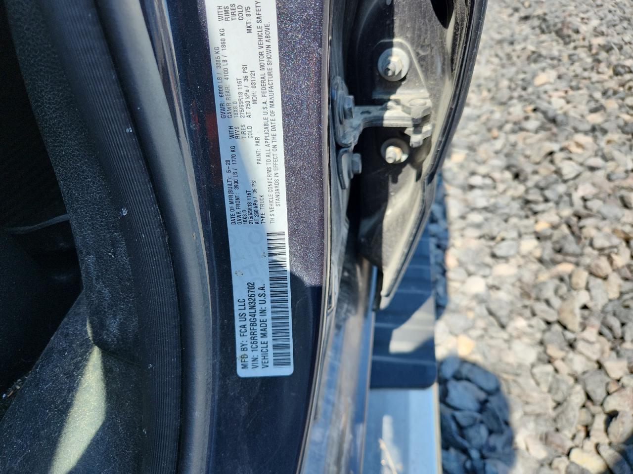 RAM 1500 BIG HORN/LONE STAR