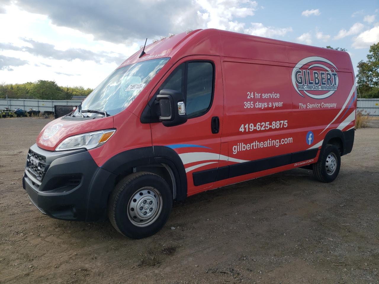 RAM PROMASTER 2500 HIGH