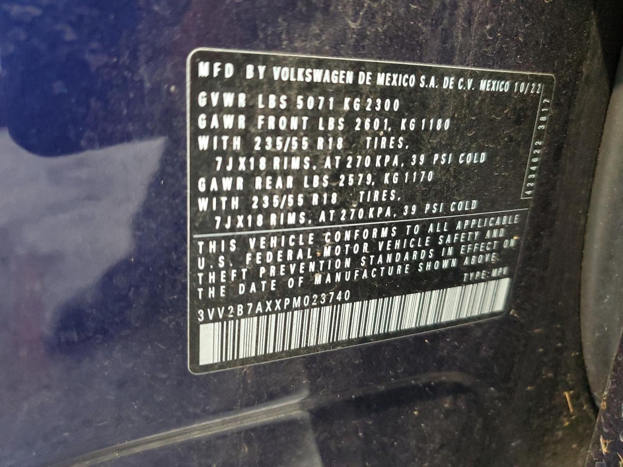 VOLKSWAGEN TIGUAN SE