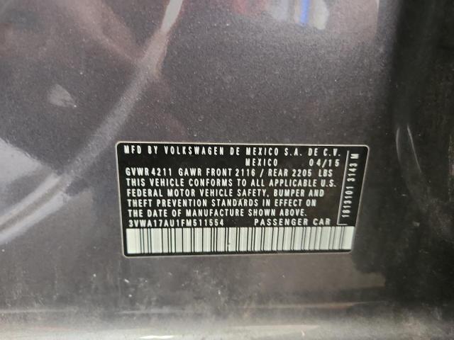 2015 VOLKSWAGEN GOLF SPORT - 3VWA17AU1FM511554
