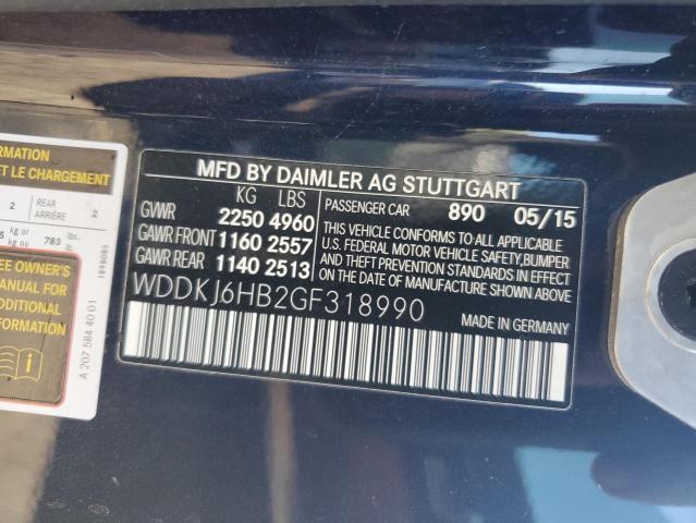 2016 MERCEDES-BENZ E 400 4MATIC WDDKJ6HB2GF318990