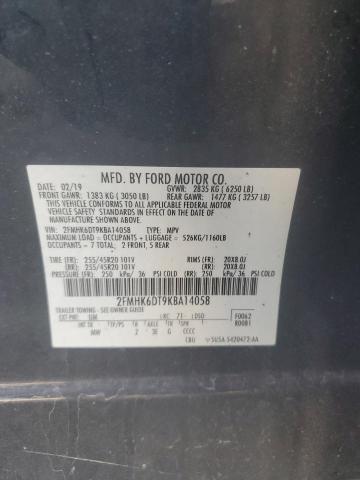 2019 FORD FLEX LIMIT 2FMHK6DT9KBA14058