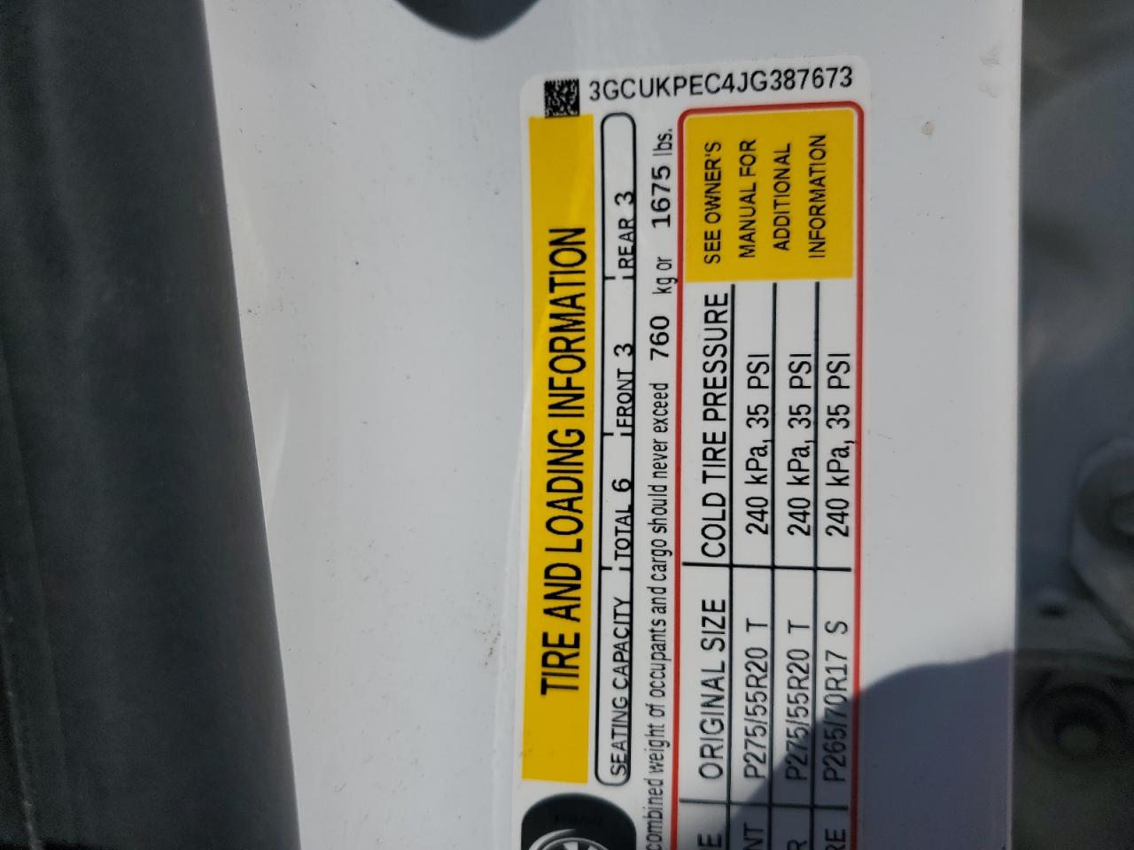 Lot #3316066256 2018 CHEVROLET SILVERADO