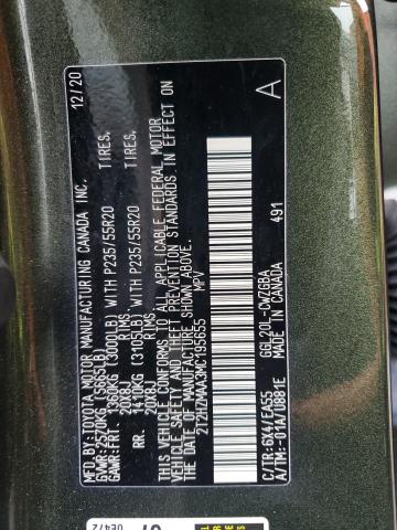 2021 LEXUS RX 350 2T2HZMAA3MC195655