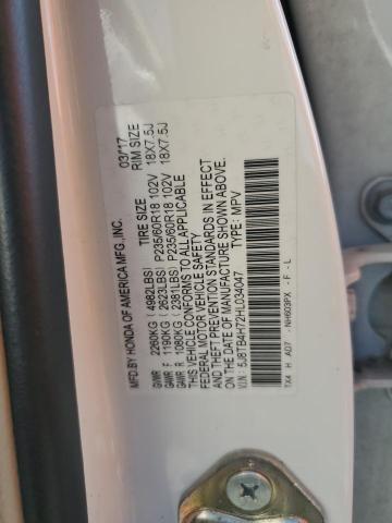 2017 ACURA RDX ADVANC 5J8TB4H72HL034047