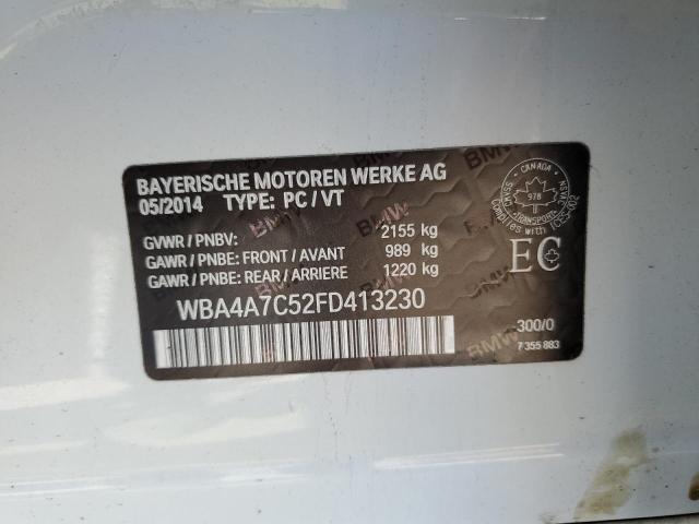 2015 BMW 428 XI GRA WBA4A7C52FD413230