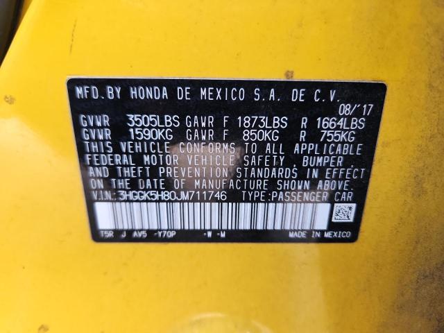 2018 HONDA FIT EX - 3HGGK5H80JM711746