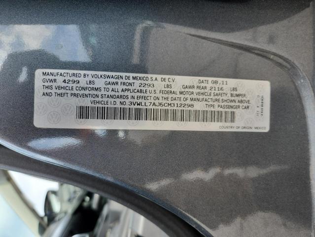 2012 VOLKSWAGEN JETTA TDI - 3VWLL7AJ5CM312298