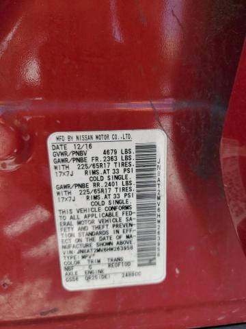 2017 NISSAN ROGUE S - JN8AT2MV6HW263958