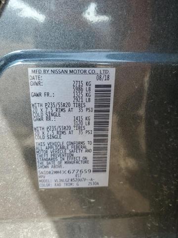 2018 NISSAN PATHFINDER S 5N1DR2MM4JC677659