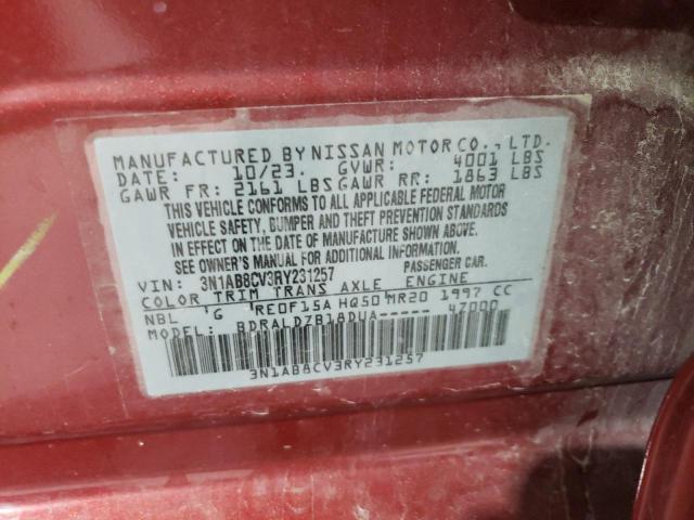 2024 NISSAN SENTRA SV #3274704820