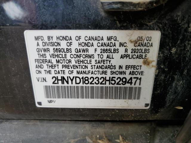 2002 ACURA MDX #3291206967